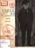 VERDI LEBEN UND WERK PDF电子版封面 STUEBER,C.