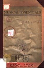 MUSICAL ESSENTIALS PDF电子版封面 HAROLD B.MARYOTT
