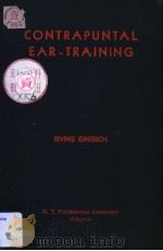 CONTRAPUNTAL EAR-TRAINING PDF电子版封面