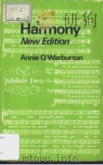 HARMONY NEW EDITION PDF电子版封面 0582330718 ANNIE O.WARBURTON