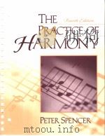 THE PRACTICE OF HARMONY FOURTH EDITION PDF电子版封面 0130223506 PETER SPENCER