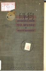 INTRODUCTION TO MUSIC PDF电子版封面