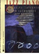 JAZZ PIANO PDF电子版封面 JEFF GARDNER