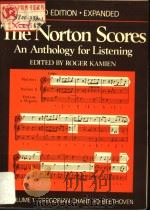 THE NORTON SCORES VOLUME Ⅰ GREGORIAN CHANT TO BEETHOVEN（ PDF版）