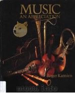 MUSIC AN APPRECIATION THIRD EDITION PDF电子版封面 0070335125 ROGER KAMIEN