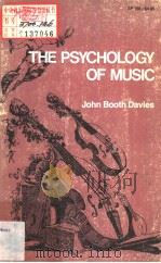 THE PSYCHOLOGY OF MUSIC PDF电子版封面 0804709807 JOHN BOOTH DAVIES