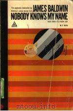 Nobody Knows My Name MORE NOTES OF A NATIVE SON（1962 PDF版）