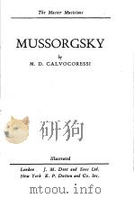 MUSSOR GSKY PDF电子版封面 M·D·CALVOCORESSI