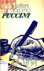 LETTERS OF GIACOMO PUCCINI PDF电子版封面