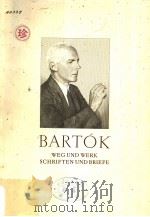 BARTOK WEGUND WERK SCHRIFTEN UND BRIEFE PDF电子版封面