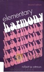 ELEMENTARY HARMONY PDF电子版封面 ROBERT W·OTTMAN