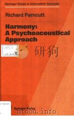 HARMONY:A PSYCHOACOUSTICAL APPROACH PDF电子版封面 RICHARD PARNCUTT