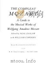 THE COMPLEAT MOZART PDF电子版封面 0393028860 NEAL ZASLAW