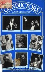 CONDUCTORS A NEW GENERATION PDF电子版封面 0860510980 PHILIP HART