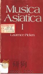 Musica Asiatica 1 PDF电子版封面 0193232340 Laurence Picken