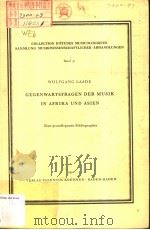 COLLECTION D'ETUDES MUSIOLOGIQUES SAMMLUNG MUSIKWISSENSCHAFTLICHER ABHANDLUNGEN Band 51 GEGEN PDF电子版封面 3873205513 WOLFGANG LAADE