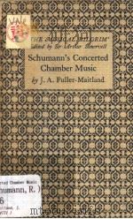SCHUMANN'S CONCERTED CHAMBER MUSIC（ PDF版）