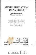 MUSIC EDUCATION IN AMERICA（ PDF版）