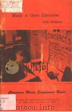 MUSIC IN OPEN EDUCATION PDF电子版封面 0876282141 SALLY MONSOUR