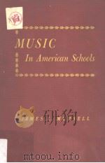 MUSIC IN AMERICAN SCHOOLS（ PDF版）