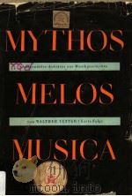 MYTHOS-MELOS-MUSICA PDF电子版封面 ERSTE FOLGE