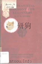 CONTRAPUNTAL HARMONY FOR BEGINNERS（1931 PDF版）