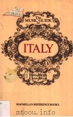 THE MUSIC GUIDE TO ITALY PDF电子版封面 ELAINE BRODY