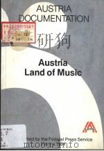 AUSTRIA LAND OF MUSIC PDF电子版封面 HARALD GOERTZ