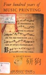 Four Hundred Years of Music Printing（1968 PDF版）