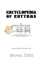ENCYCLOPEDIA OF RHYTHMS PDF电子版封面 0306707829