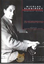 NICOLAS SLONIMSKY:PERFECT PITCH AN AUTOBIOGRAPHY（ PDF版）