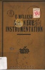DIE NEUE INSTRUMENTATION 90 PDF电子版封面 EGON WELLESZ