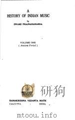 A HISTORY OF INDIAN MUSIC（ PDF版）