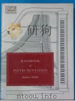 HANDBOOK OF INSTRUMENTATION PDF电子版封面 0520044231