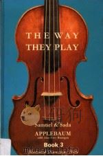 THE WAY THEY PLAY BOOK 3 PDF电子版封面 0876664478 Samuel & Sada APPLEBAUM