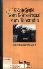GLENN GOULD VOM KONZERTSAAL ZUM TONSTUDIO（ PDF版）