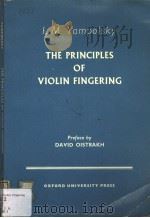 THE PRINCIPLES OF VIOLIN FINGERING PDF电子版封面 I.M.YAMPOLSKY