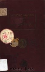 HARMONIC ANALYSIS PDF电子版封面