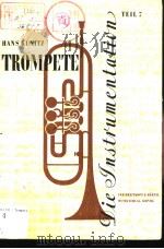 TROMPETE DIE INSTRUMENTATION PDF电子版封面 DR HANS KUNITZ
