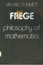 FREGE Philosophy of mathematics PDF电子版封面 0674319362