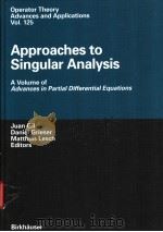 Approaches to Singular Analysis PDF电子版封面 3764365188