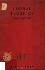 CHORAL TECHNICS:A COURSE（ PDF版）