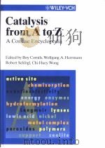 catalysis from a to z PDF电子版封面 352729855x