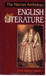 The norton anthology of english literature Volume 1 PDF电子版封面 0393962881