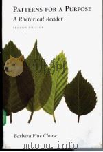 patterns for a purpose arhetorical reader（ PDF版）