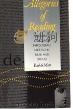 Allegories of Reading（ PDF版）