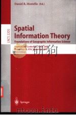 spatial lnformation theory PDF电子版封面 3540426132