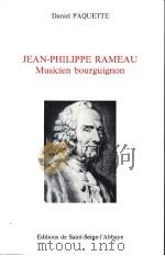 JEAN-PHILIPPE RAMEAU MUSICIEN BOURGUIGNON（ PDF版）