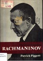 RACHMANINOV PDF电子版封面 PATRICK PIGGOTT