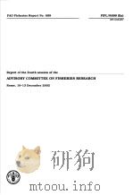 FAO FISHERIES REPORT NO.699 REPORT OF THE FOURTH SESSION OF THE PDF电子版封面 9251048916